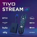 Tivo Stream 4K Uhd, Dolby, Hdr, Atmos, Control Por Voz Google Assistant Y Play Store Y Chromecast