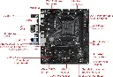 Tarjeta Madre AsRock B550M-HDV AM4 Ryzen 5000 Micro-ATX PCIe 4.0 03.webp