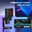 Micrófono Gamer Condensador USB RGB Profesional con Reducción de Ruido y Filtro Pop 07.webp
