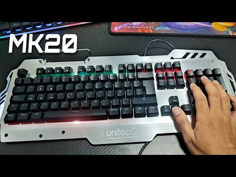 Teclado Unitec Mecanico Gamer Mk20