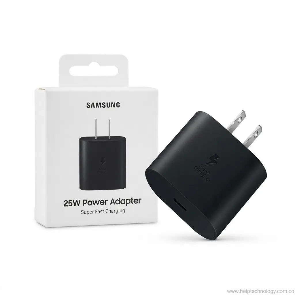 Cargador de Pared Samsung 25W USB-C Original Negro 00.webp
