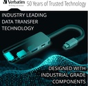 Adaptador 4 en 1 USB C Hub con 4K HDMI, 60W Power Delivery, USB 3.0, USB 2.0 para portátiles USB C 1.jpg