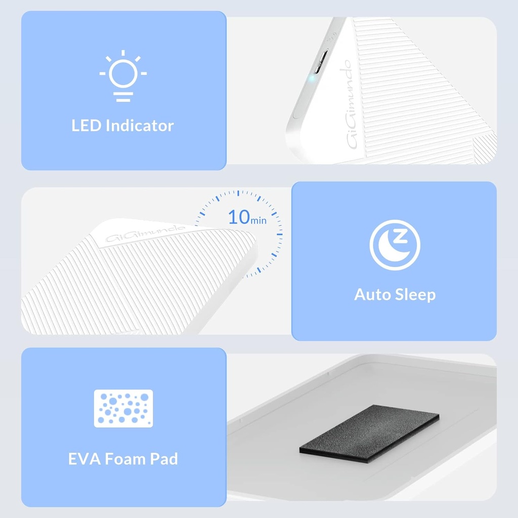 Adaptador USB 3.0 Para Disco Sata 2.5 con UASP Blanco