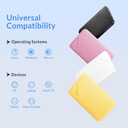 Adaptador USB 3.0 Para Disco Sata 2.5 con UASP Blanco