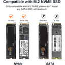 caja para disco m.2 NVMe