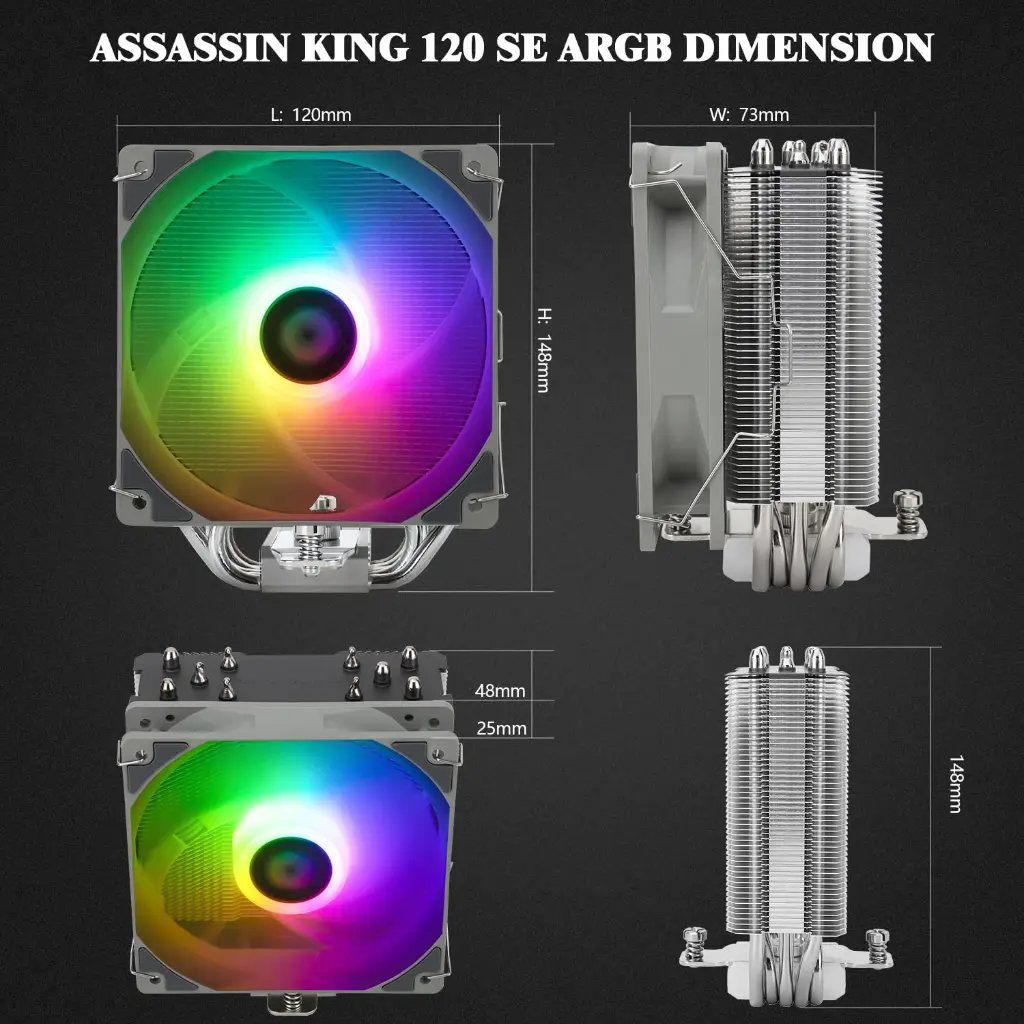 Cooler Thermalright Assassin King 120 SE Argb 4.webp