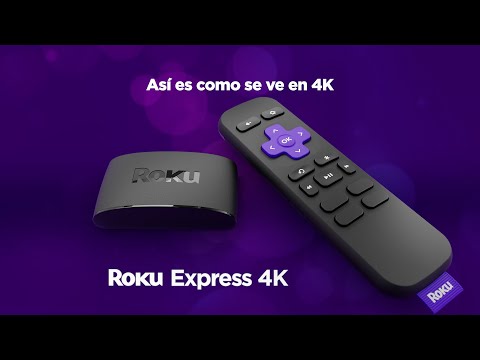 Reproductor Roku Express 4K HDR - Voz