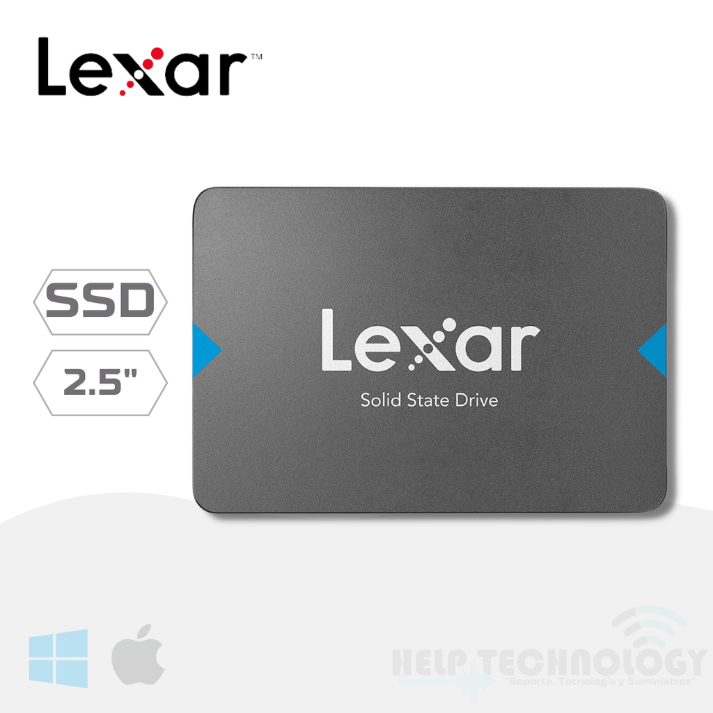 Unidad SSD Lexar NQ100 2.5" Sata 960 GB