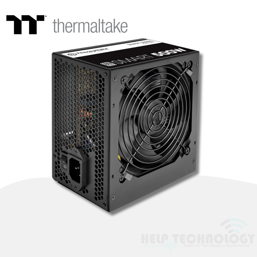 Fuente De Poder Thermaltake 500 W 80 Plus White