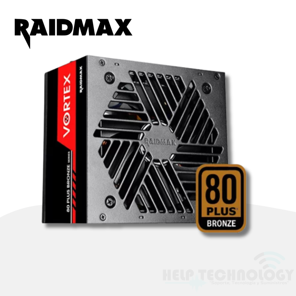 Fuente De Poder 700W 80 Plus Bronze Raidmax