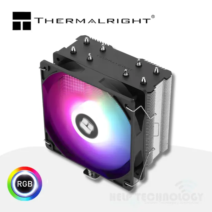 Cooler Thermalright Disipador Para Torre Con RGB Black