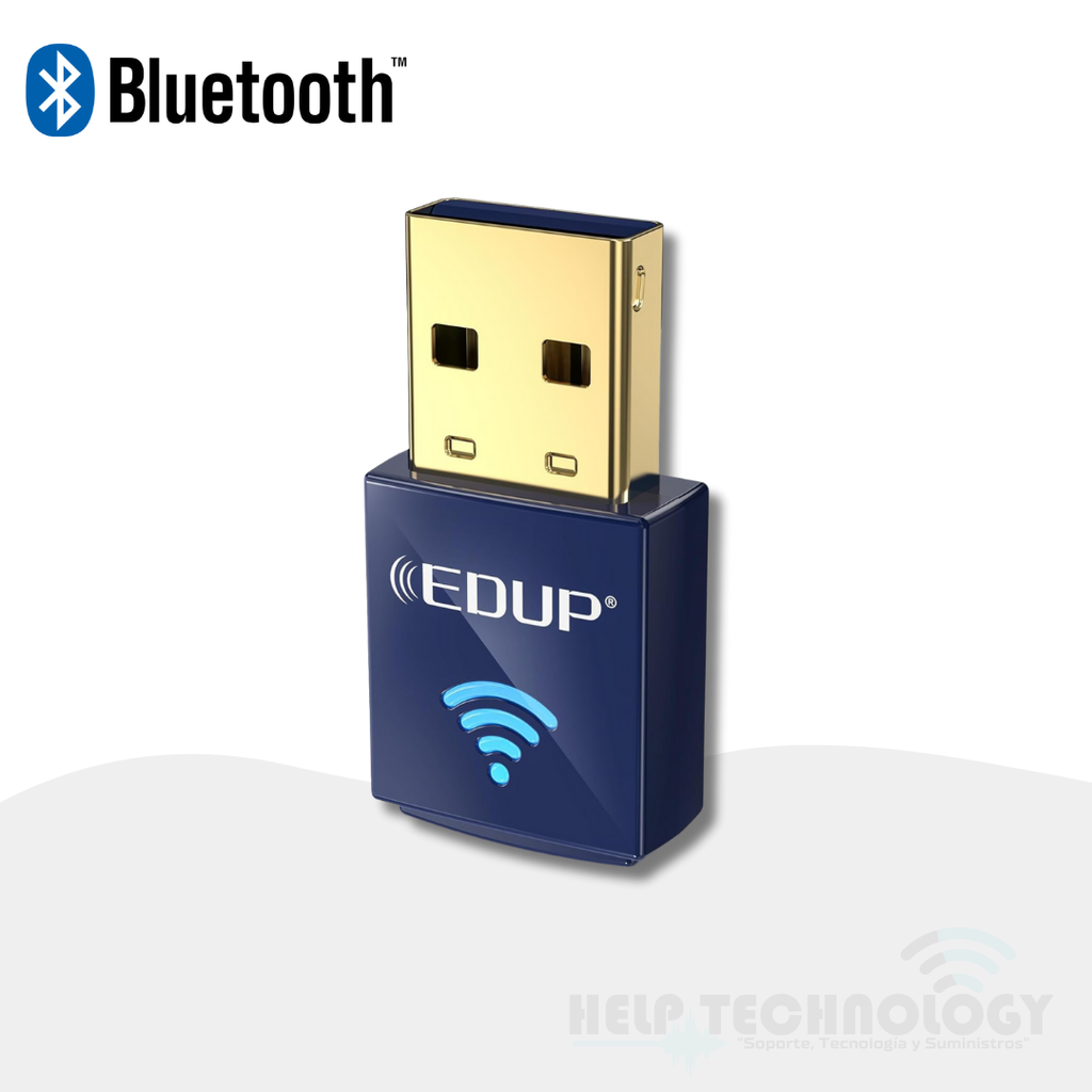 Adaptador de Red USB Wi-Fi -Bluetooth 4.0