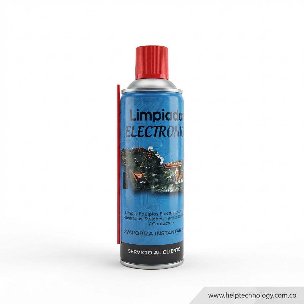 Limpiador de Contactos Electrónicos Aerosol 200ml Limpiador Electrónico