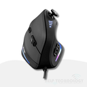Mouse Gamer USB Vertical Ergonómico C18 Iluminación RGB Botones programables 10000 DPI