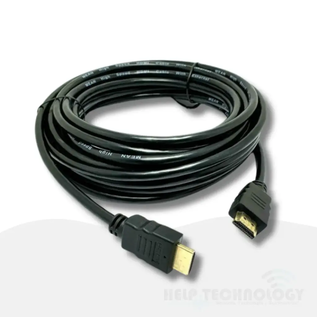 Cable HDMI a HDMI 2.0v 4K 5 Metros Negro