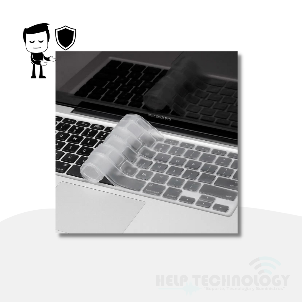Protector de Teclado en Silicona 15´´