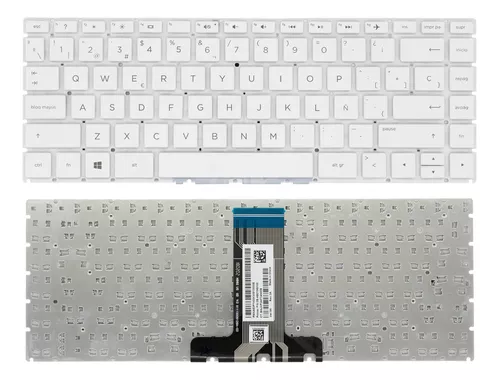 Teclado Para Hp 14BS Blanco