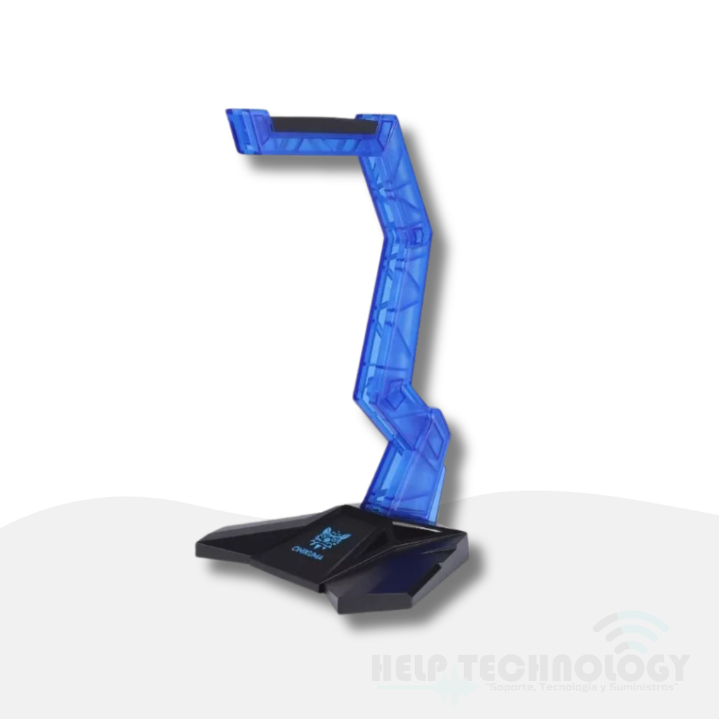 [5166] Base Para Diadema Onikuma Azul