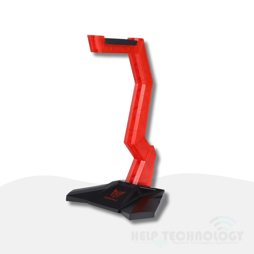 [5167] Base Para Diadema Onikuma Roja