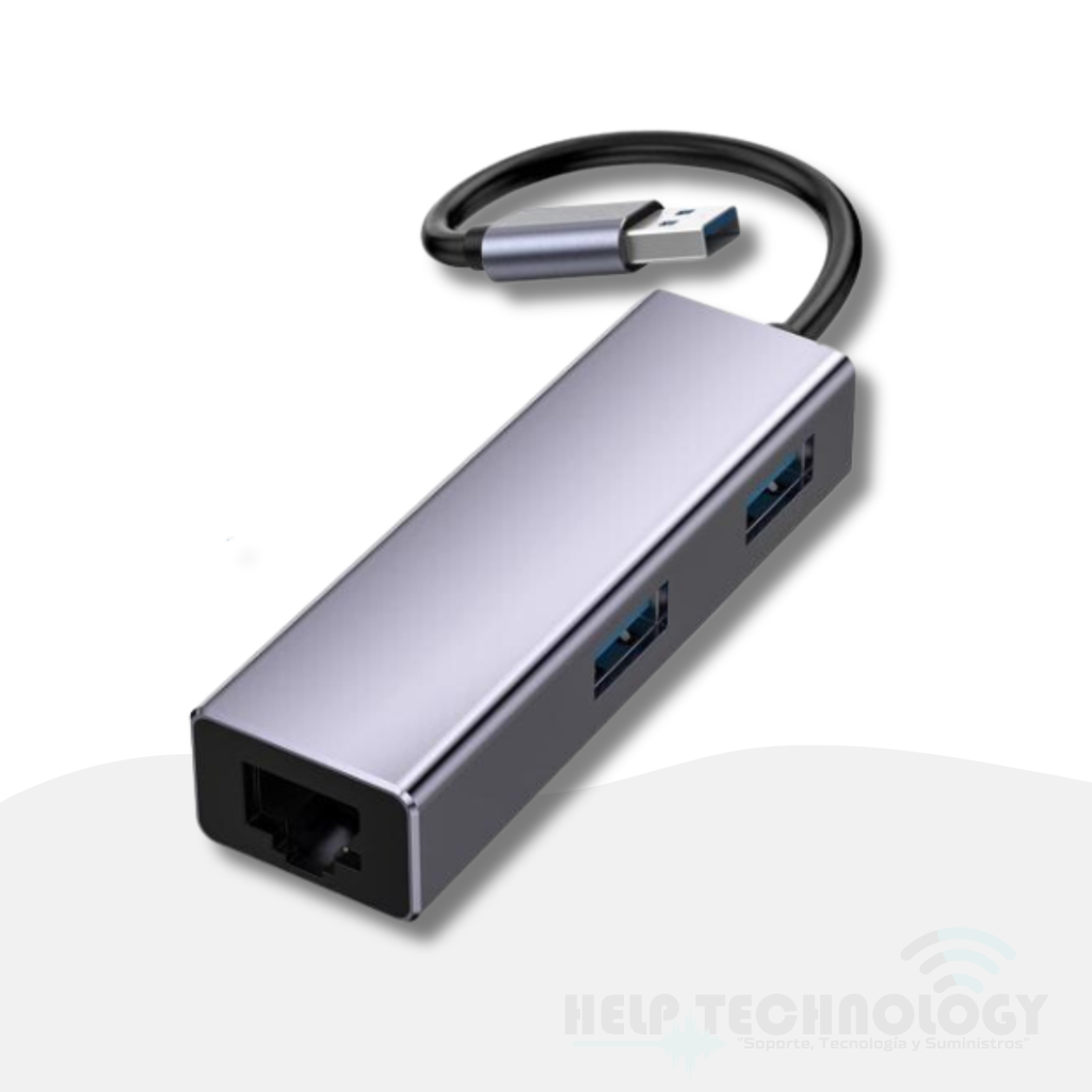 Hub Usb 3.0 Hub Getatek 4 en 1 Aluminio