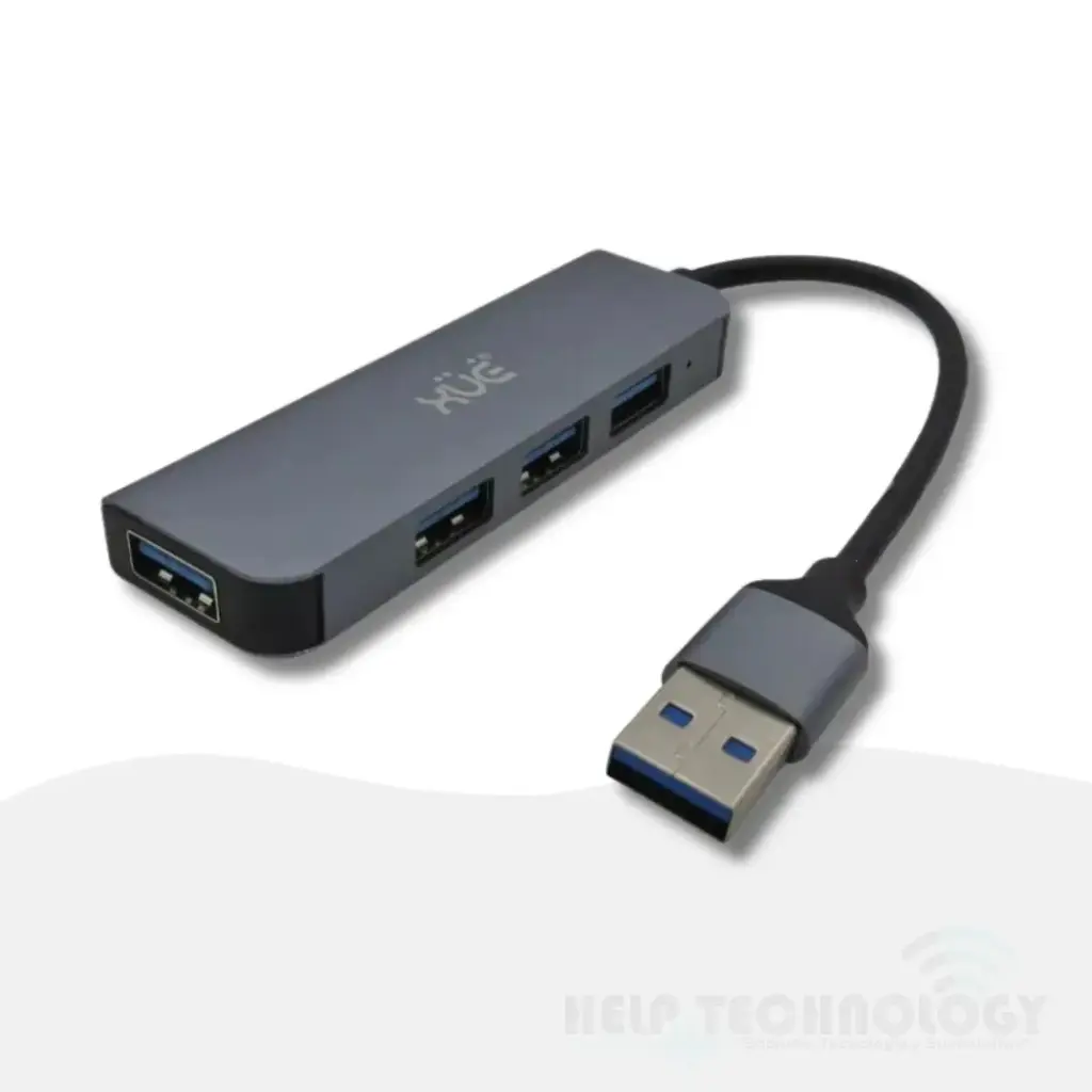 HUB USB 3.0 4 En 1 XUE Con 4 Puerto USB 3.0 Y 2.0