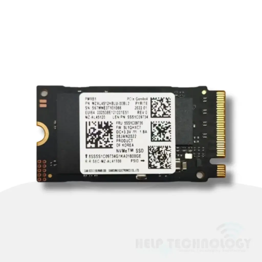 Unidad M.2 256 GB Samsung NVMe PCIe 4.0 2242 