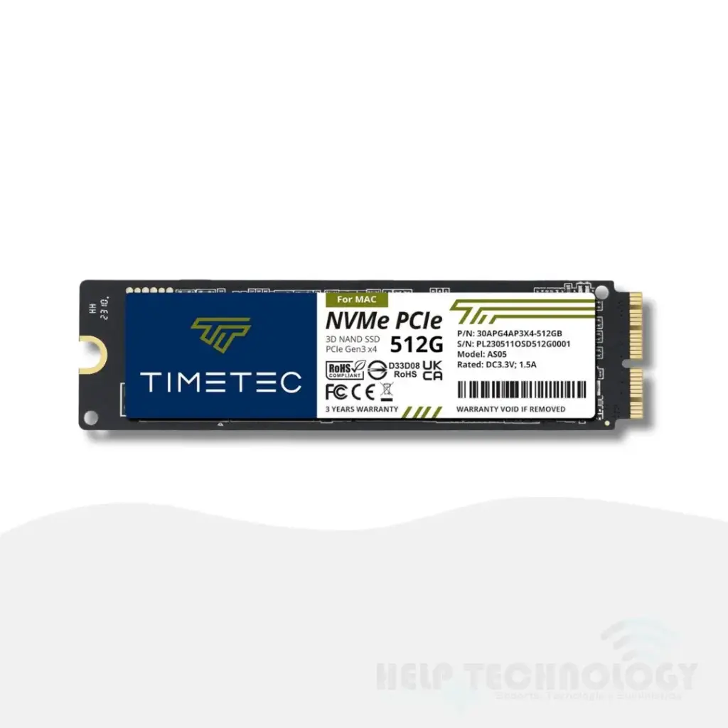 Unidad M.2 512GB Timetec Para Mac
