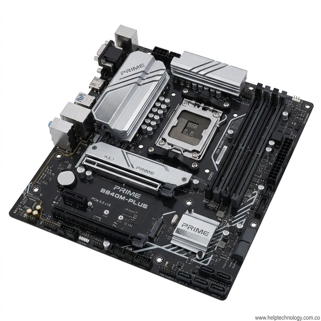 Board Tarjeta Madre Asus Prime B840M-A Micro ATX AM5 DDR5 PCIe 4.0
