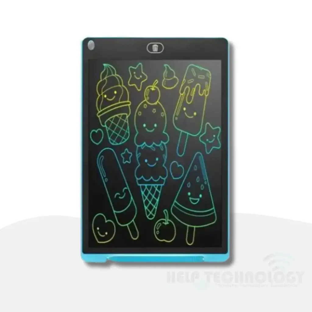 Tablero Azul De Escritura Para Niños Jaltech