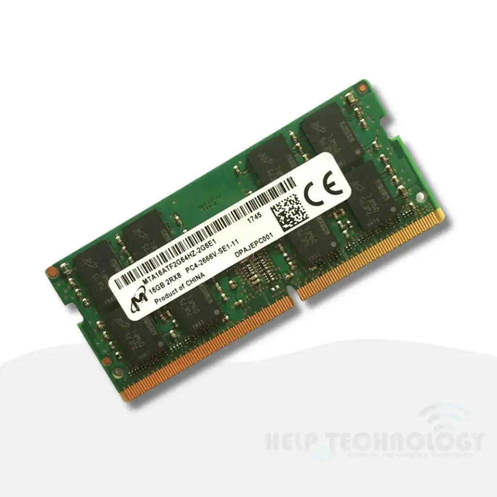 Memoria RAM Portatil DDR4 16GB 2666MHz Micron