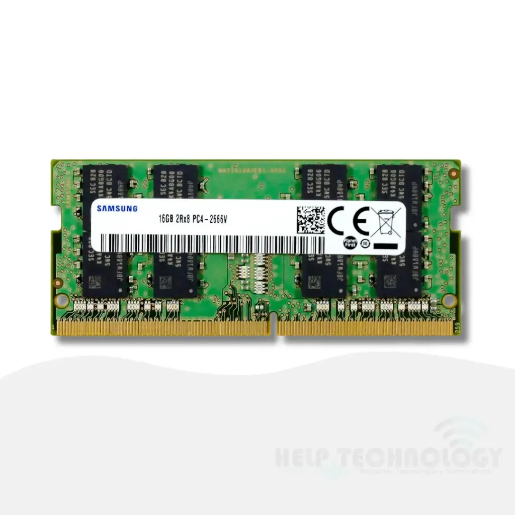 Memoria RAM Portátil DDR4 16GB Samsung 2666MHz