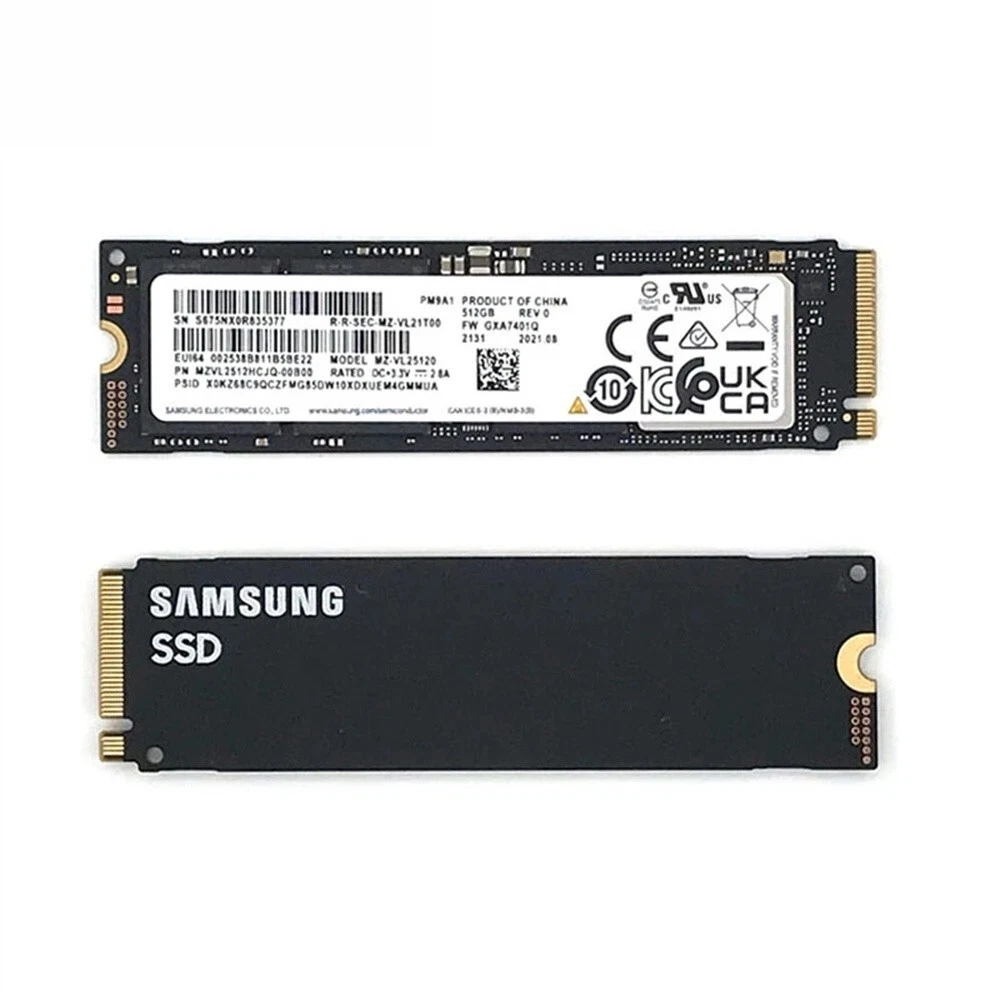 Unidad M.2 512 GB Samsung NVMe PCIe 4.0