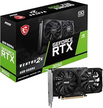 Tarjeta Gráfica MSI GeForce RTX 3050 6GB GDDR6