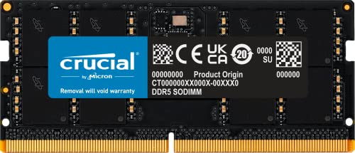 [2145] Memoria RAM Portátil DDR5 16GB Crucial 5600MHz 