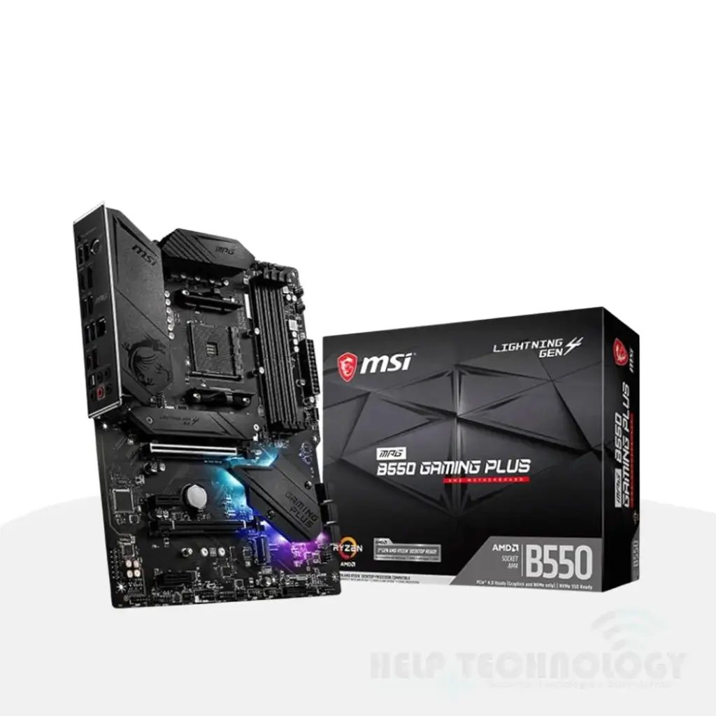 Board MSI MPG B550 Gaming Plus AMD AM4 RGB