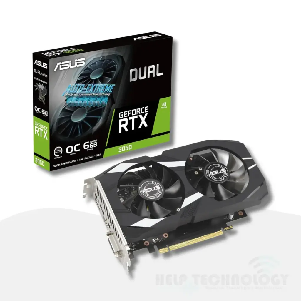 Tarjeta Gráfica Asus Geforce RTX 3050 6 GB GDDDR6