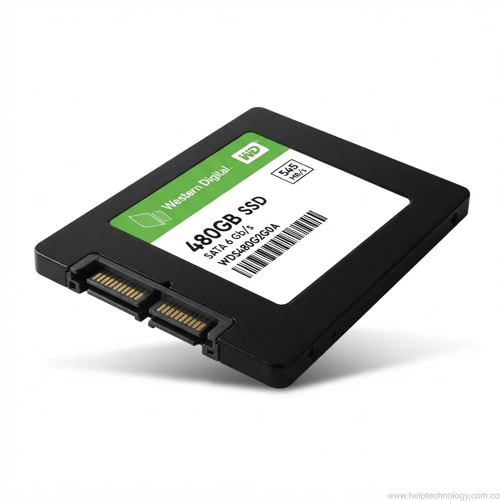 Disco Sólido SSD Western Digital WDS480G2G0A 480GB SATA III 545 MB/s