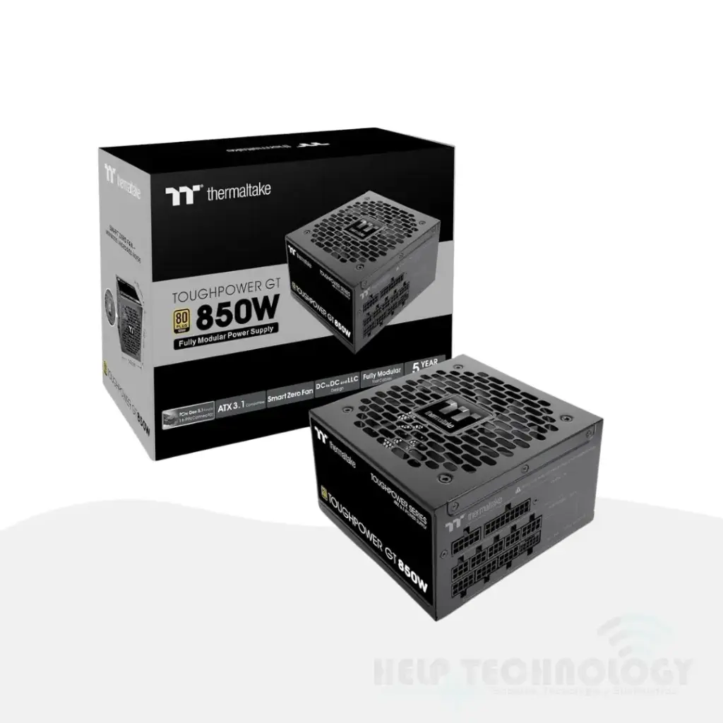 [2120] Fuente de Poder Thermaltake 850W fully Modular 80 plus Gold