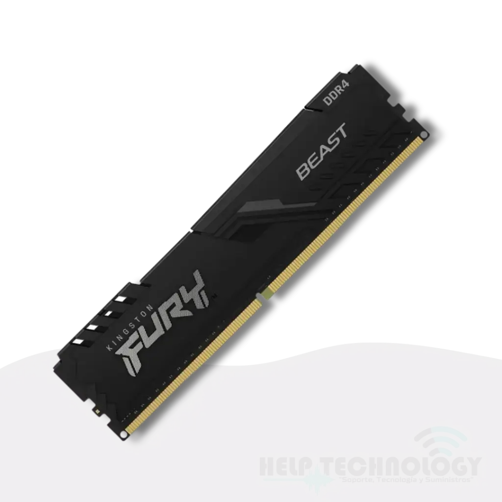Memoria RAM PC DDR4 8GB Kingston Fury Blindada 32000MHz
