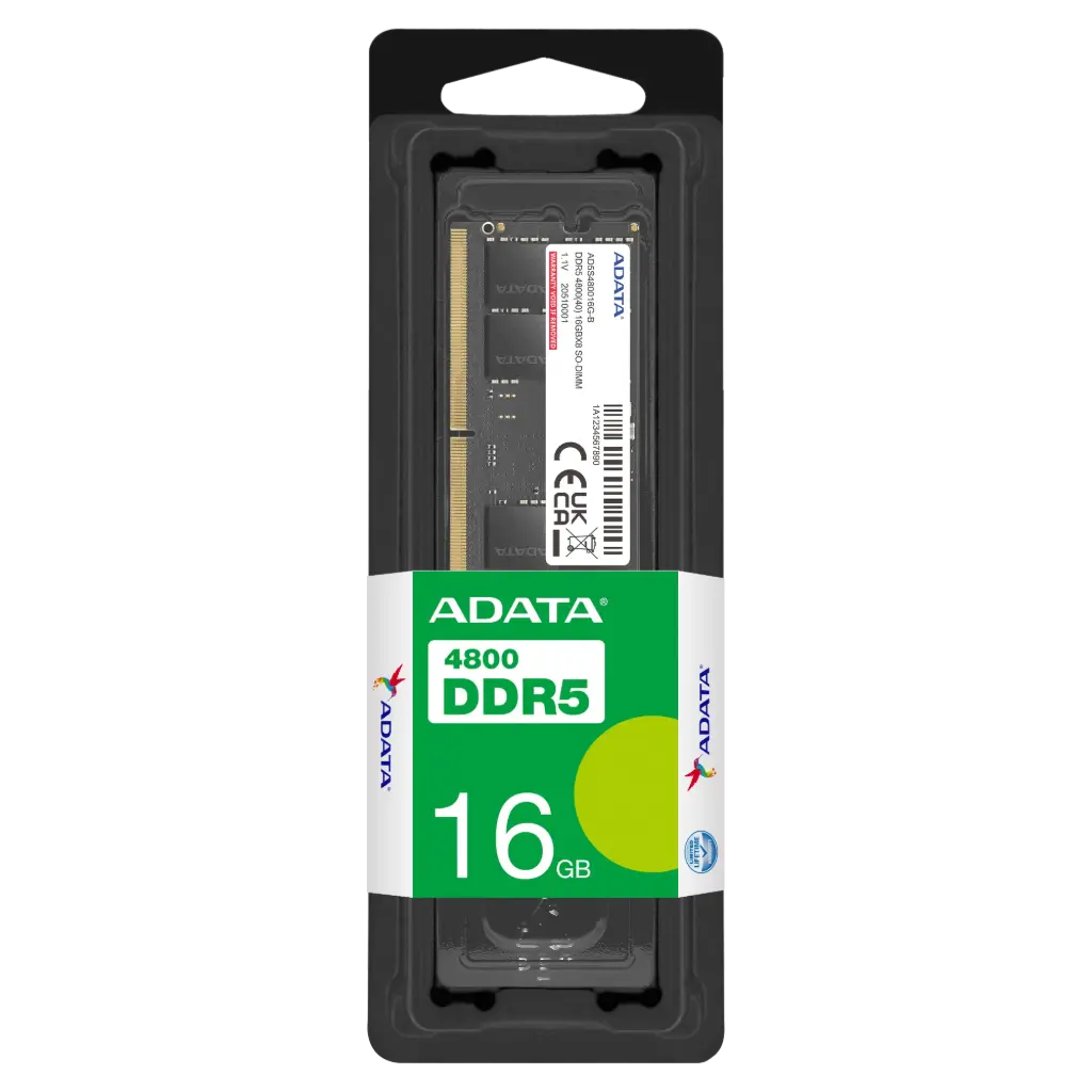 Memoria RAM PC DDR5 16GB ADATA 4800MHz