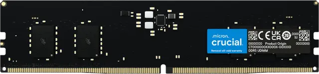 Memoria RAM PC DDR5 16GB Micron Crucial