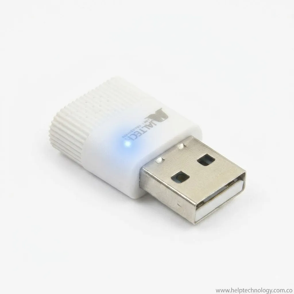 Adaptador Wifi Bluetooth USB Jaltech W167 600Mbps 2.4/5GHz