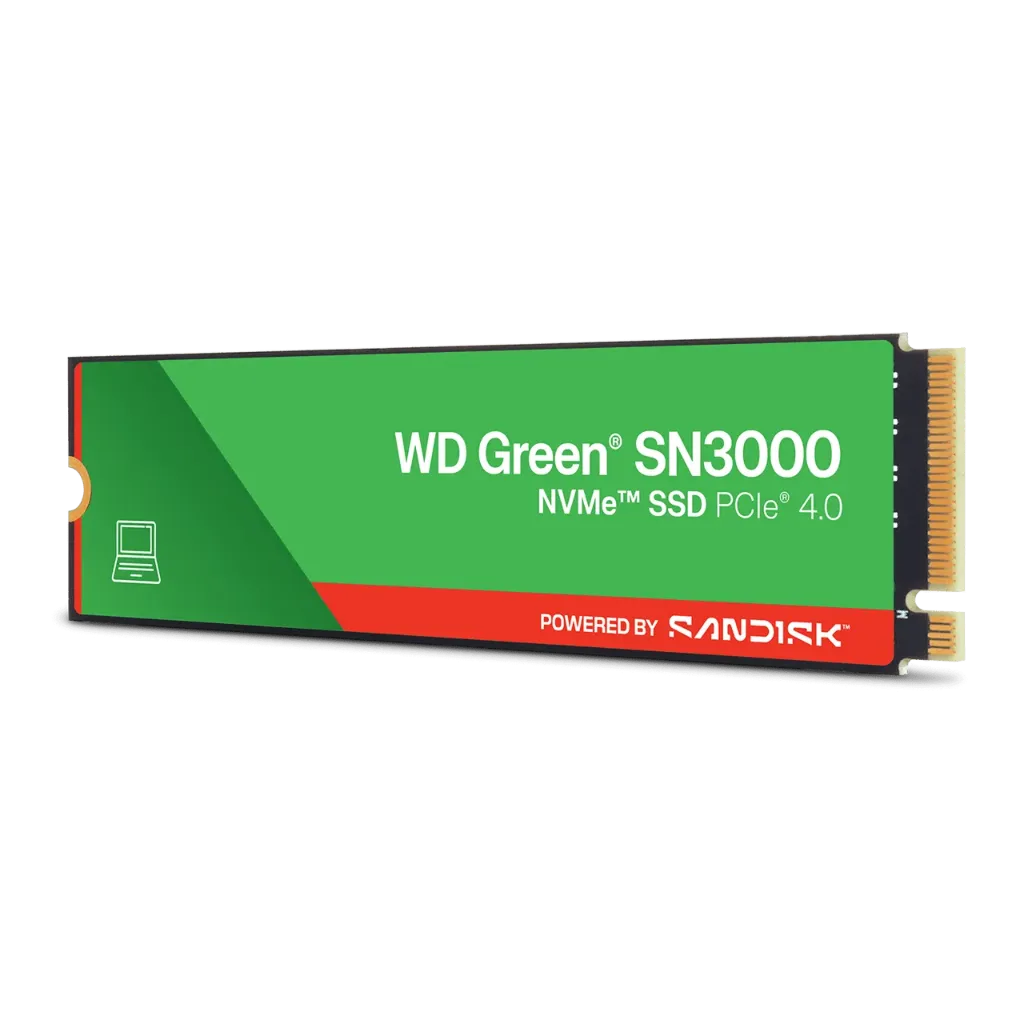 Unidad M.2 1000GB WD NVMe PCle 4.0 (1TB) SN3000