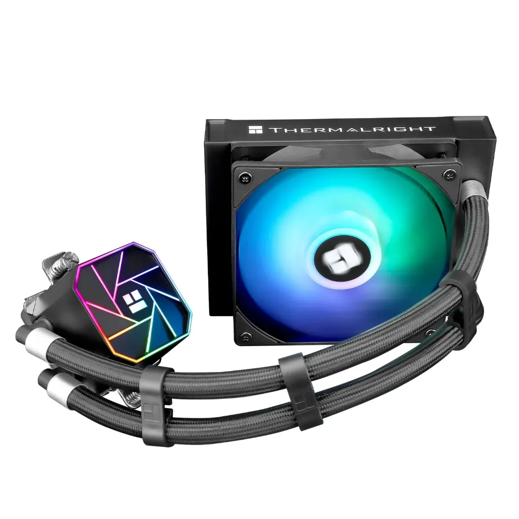 Refrigeración Líquida de 120mm, Ventiladores ARGB PWM, Intel LGA1150-1200/AMD AM4-AM5