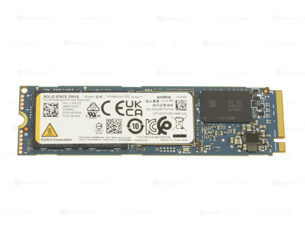 Unidad M.2 1000GB Kioxia NVMe PCIe 4.0 OEM (1TB) 6000MB/s