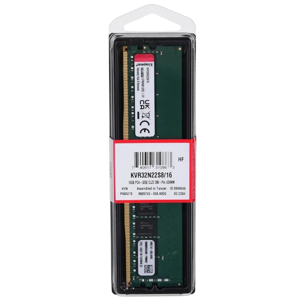 Memoria RAM PC DDR4 16GB 3200MHz Kingston