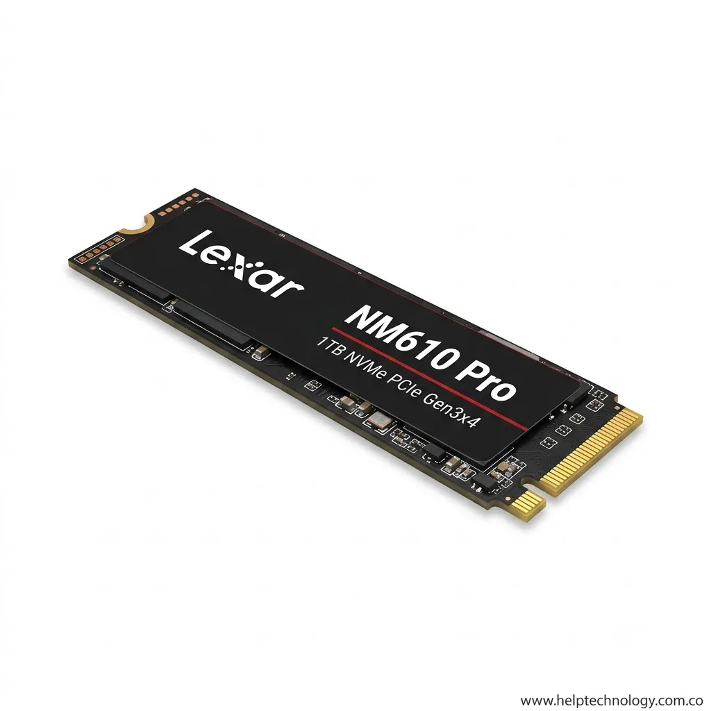 Disco Sólido SSD Lexar NM610 Pro 1TB M.2 PCIe NVMe