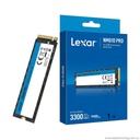 Disco Sólido SSD M.2 NVMe 1000GB (1TB) Lexar NM610 Pro PCIe 3.0 3300 MB/s