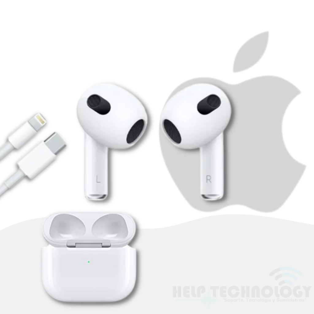 Lightning Apple Audifonos Manos Libres Bluetooth Airpods Blanco