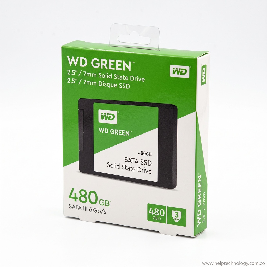 Unidad Ssd Wd 480 Gb